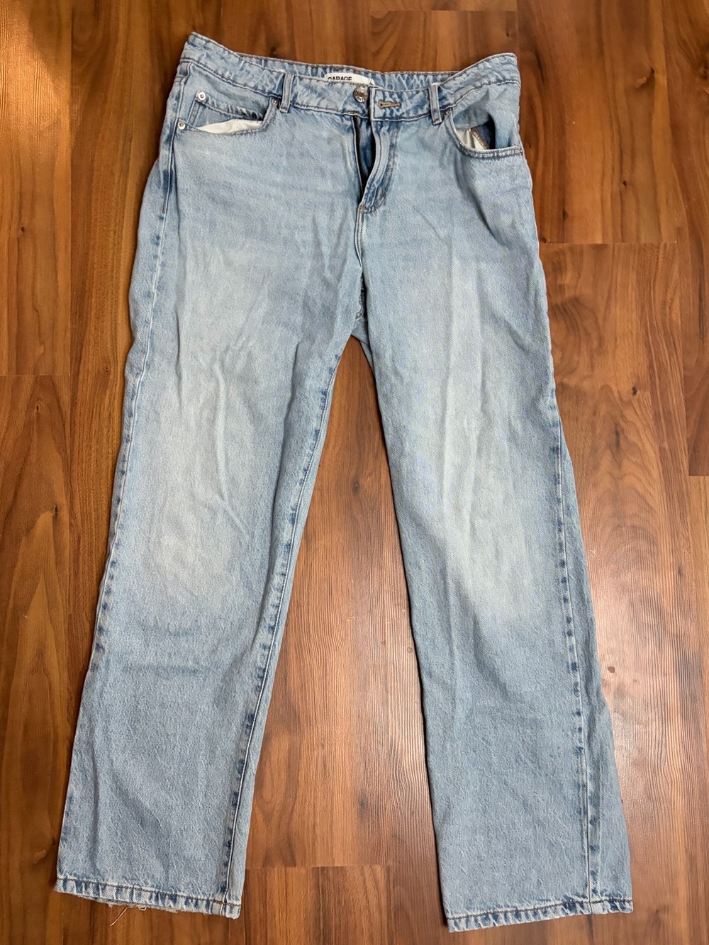 Garage Slouchy Jeans | Willow Blue | Size 11
